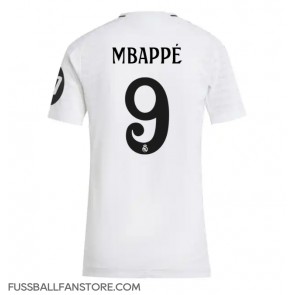 Real Madrid Kylian Mbappe #9 Replik Heimtrikot Damen 2024-25 Kurzarm